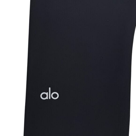 Alo Yoga Warrior Ripped High Waisted Contour Legging In Black Size XXS - Picture 6 of 7